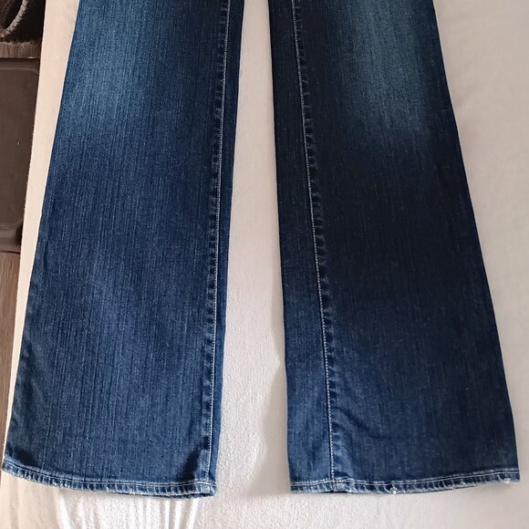 Vintage Versace Jeans Couture High Waisted Medusa Head Denim 33/47 - Picture 2 of 12